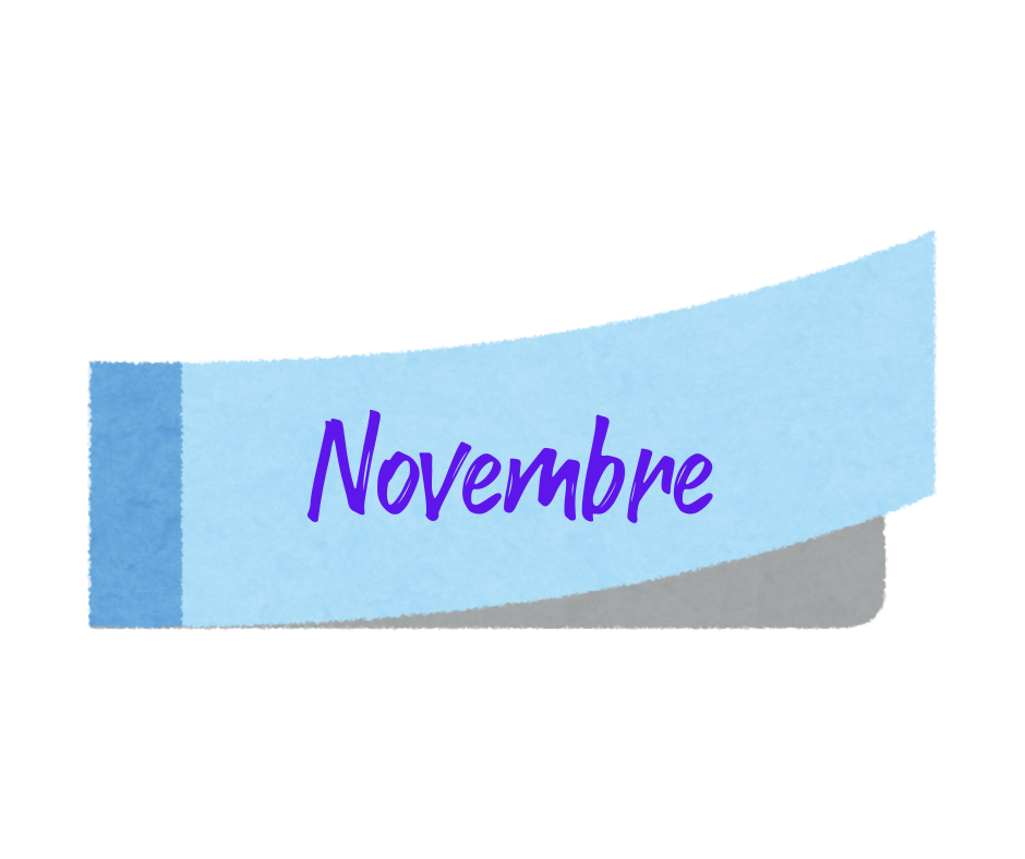 mese calendario novembre