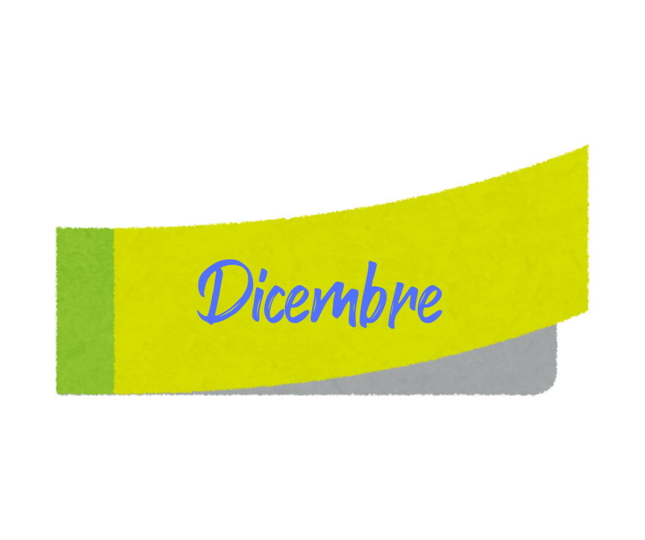 mese calendario dicembre