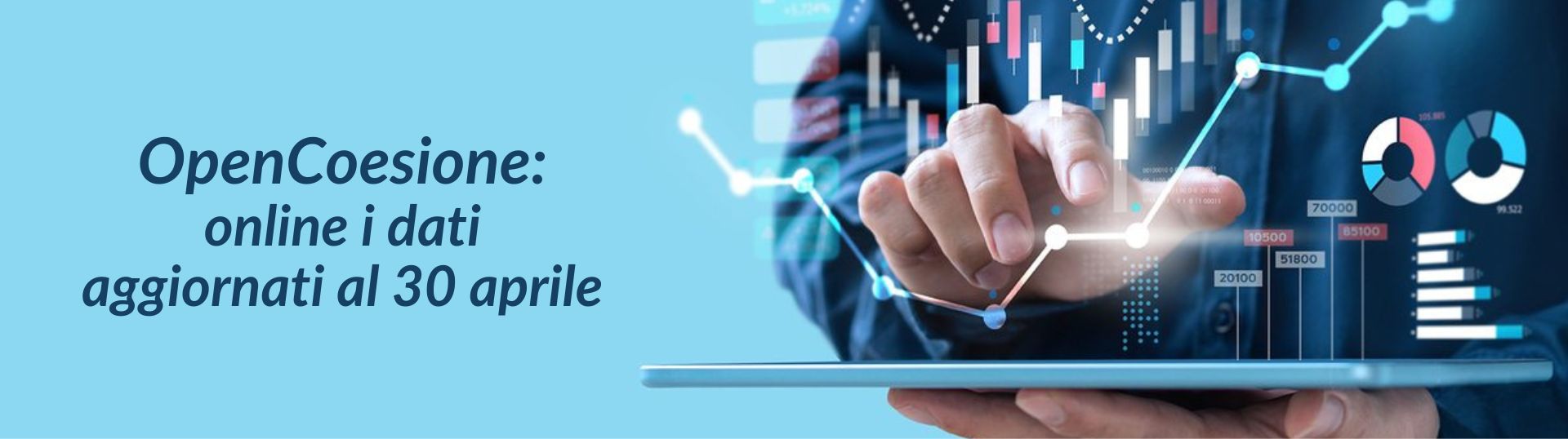 OpenCoesione: online l'aggiornamento dei dati al 30 aprile 2025