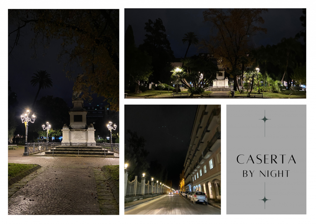 Caserta by night