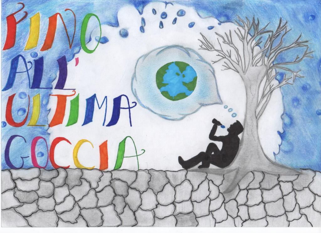 Fino all'ultima goccia. Logo del progetto.