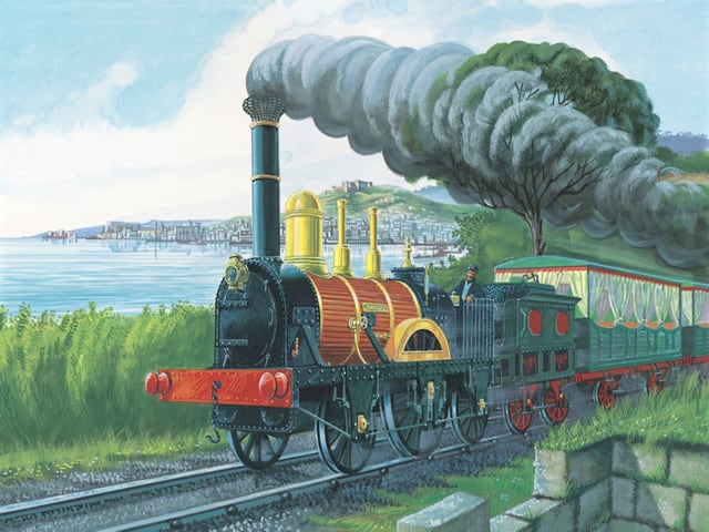 FERROVIA abbiamo scelto di utilizzare questa immagine perché la prima ferrovia nella penisola italiana fu a Napoli.