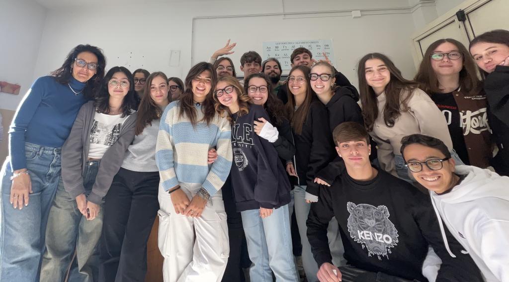 Classe 3D del Liceo Classico Giannone Caserta