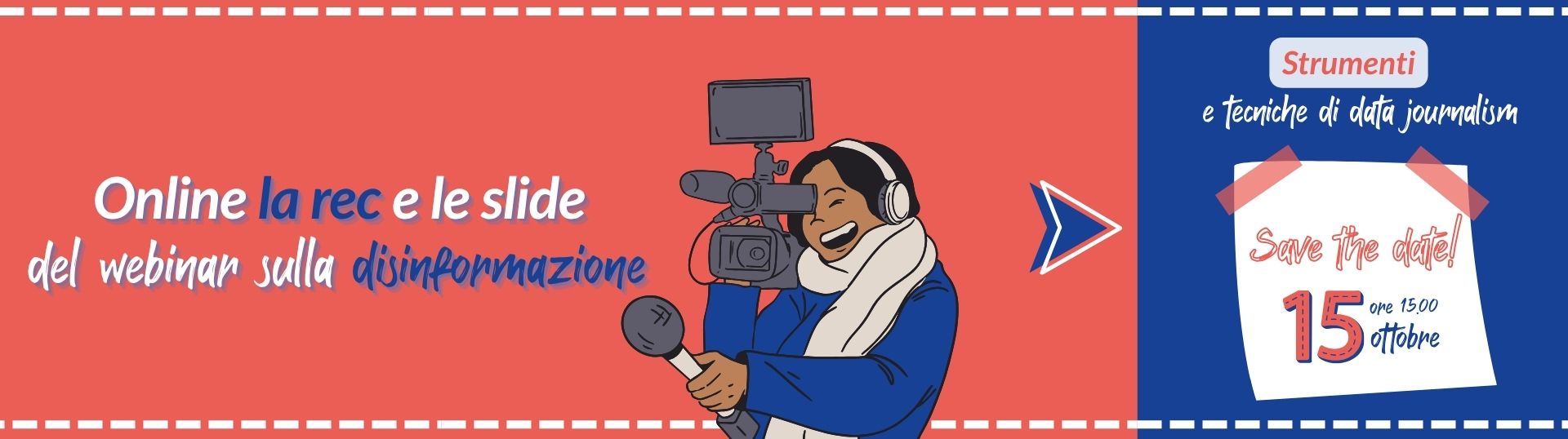 Online le slide e la registrazione del webinar dedicato alle fake news