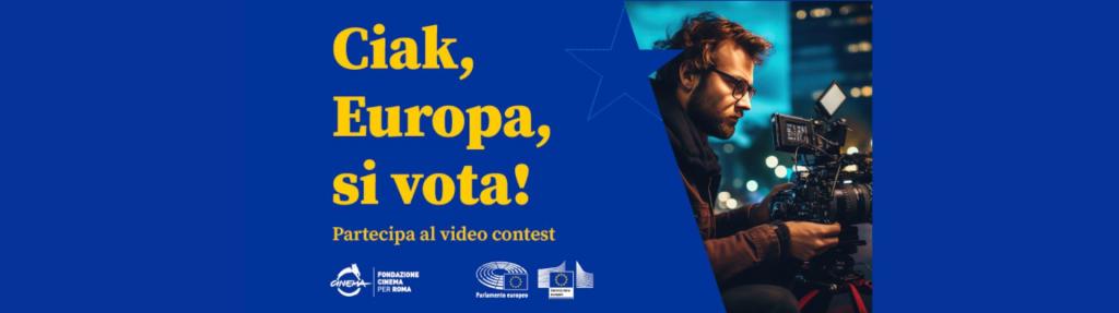 immagine con testo e foto videomaker