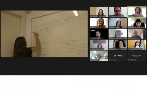 evento online con slide
