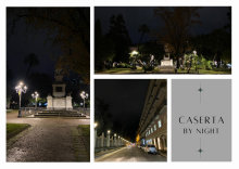 Caserta by night