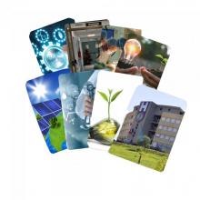 The cards of renewable energy Renewable energy; Nature; Energy; Sustainable development.