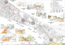 La Green way La mappa del percorso della GreenWay.