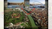 Il ponte prima e dopo