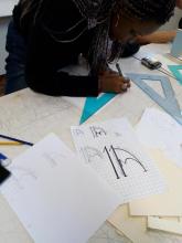 Designer in azione Gli archi rampanti si sostengono reciprocamente e sono in equilibrio...così noi 11 ARCHIt3tt1 RAMPANT1
