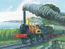 FERROVIA abbiamo scelto di utilizzare questa immagine perché la prima ferrovia nella penisola italiana fu a Napoli.