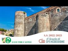 Visita di monitoraggio civico presso il castello Ursino di Catania con la classe V ginnasio del Liceo Don Bosco.