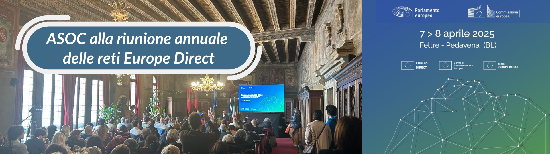 ASOC all’evento della rete Europe Direct: insieme per un’Europa vicina ai territori