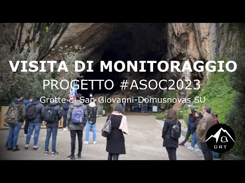 In data 10/03/2023, il nostro team #CRT è ospite nel sito delle Grotte di San Giovanni a Domusnovas per un sopralluogo mirato a verificare l'effettivo completamento del progetto! #asoc2223 #staytuned