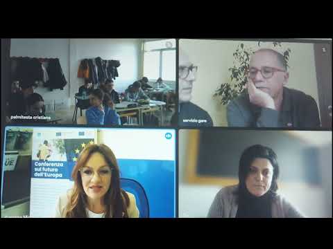 La 4G incontra i responsabili della politica di coesione CONSOLIDAMENTO PIAZZA MONSIGNOR VENTURI E VIA MODESTO DELLA PORTA -II E I LOTTO - Chieti: l'Ing. Luca Franceschini, il Geom. Rino Conte Ufficio LLPP e RUP di progetto